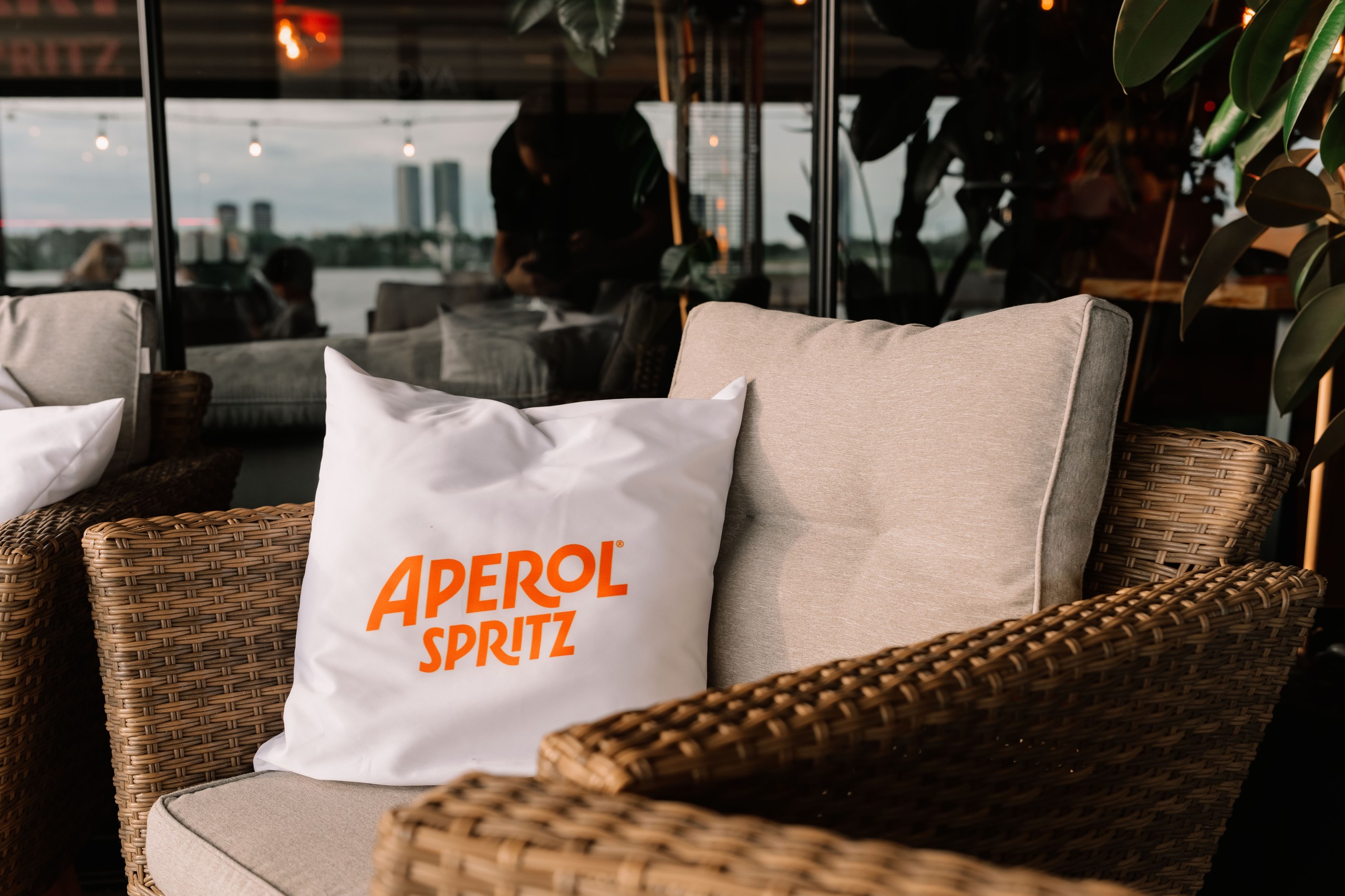 Aperitivo on the terrace